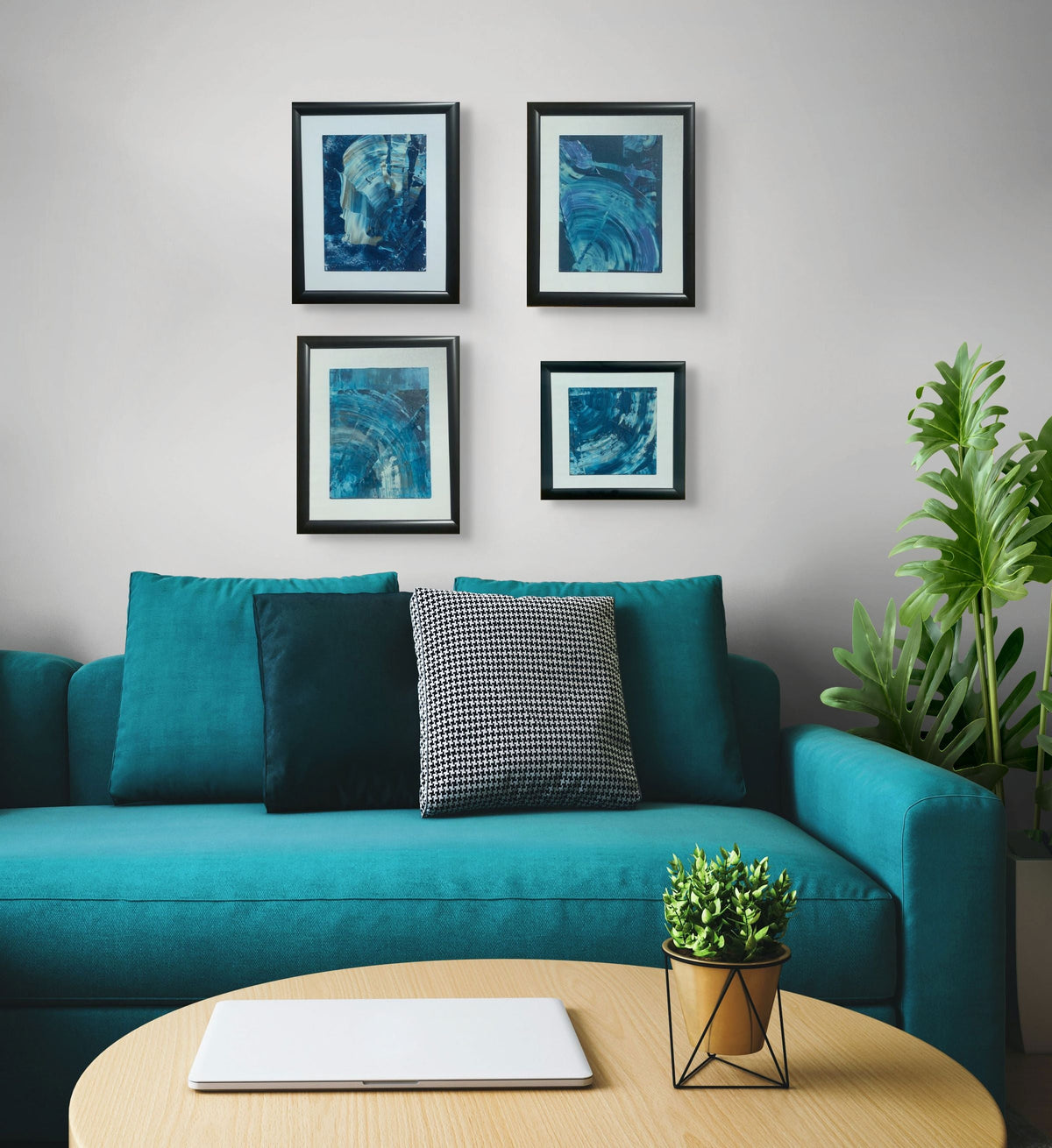 Ege Ruhu 6 – 25 X 30 Cm Çerçeveli El Yapımı Akrilik Tablo | Es Artisan Studio