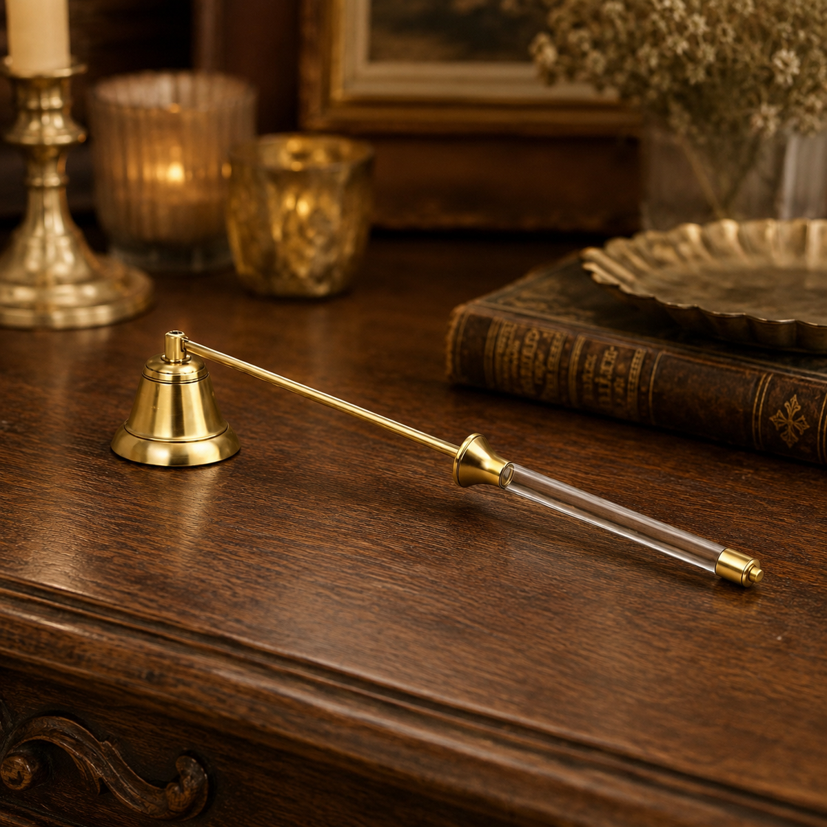 Memonza-Candor Pirinç Mum Söndürücü-Mum Söndürücü-3-fleurdirect.live