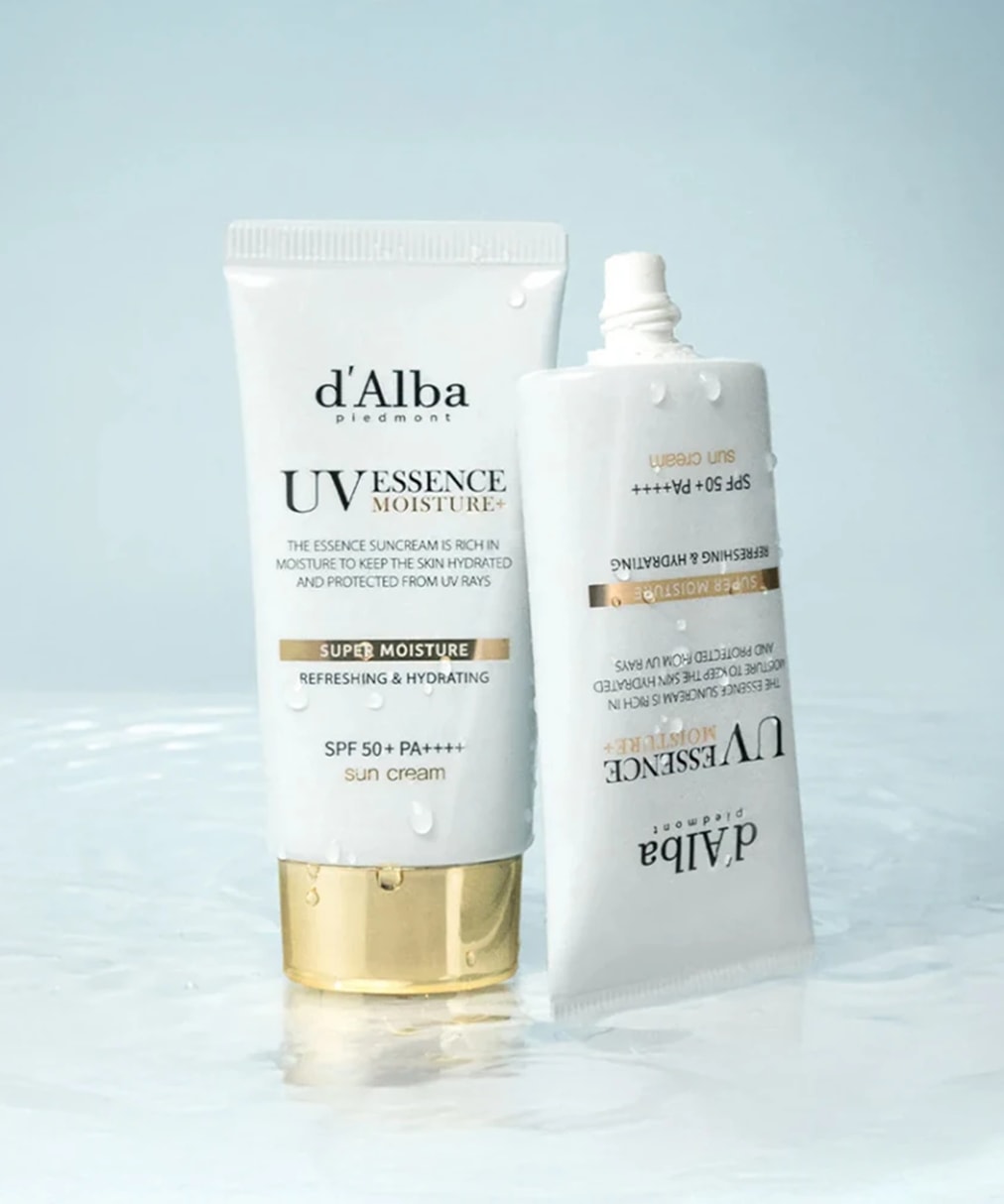 d'Alba UV Essence Super Moisture Sun Cream 50ml SPF 50+ PA++++ - Yoğun Nemlendirici Güneş Koruyucu Krem