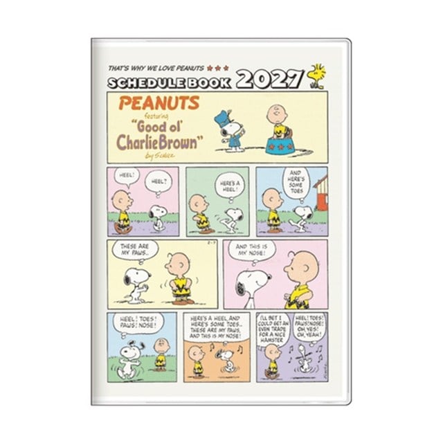 Sunstar Peanuts Snoopy 2027 B6 Haftalık Ajanda – Storybook Comic
