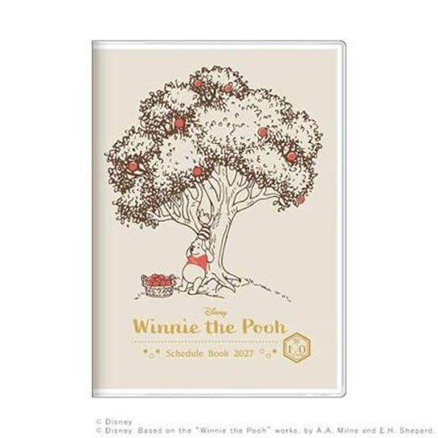 Sunstar Disney Winnie The Pooh 2027 B6 Haftalık Ajanda – Storybook Wood