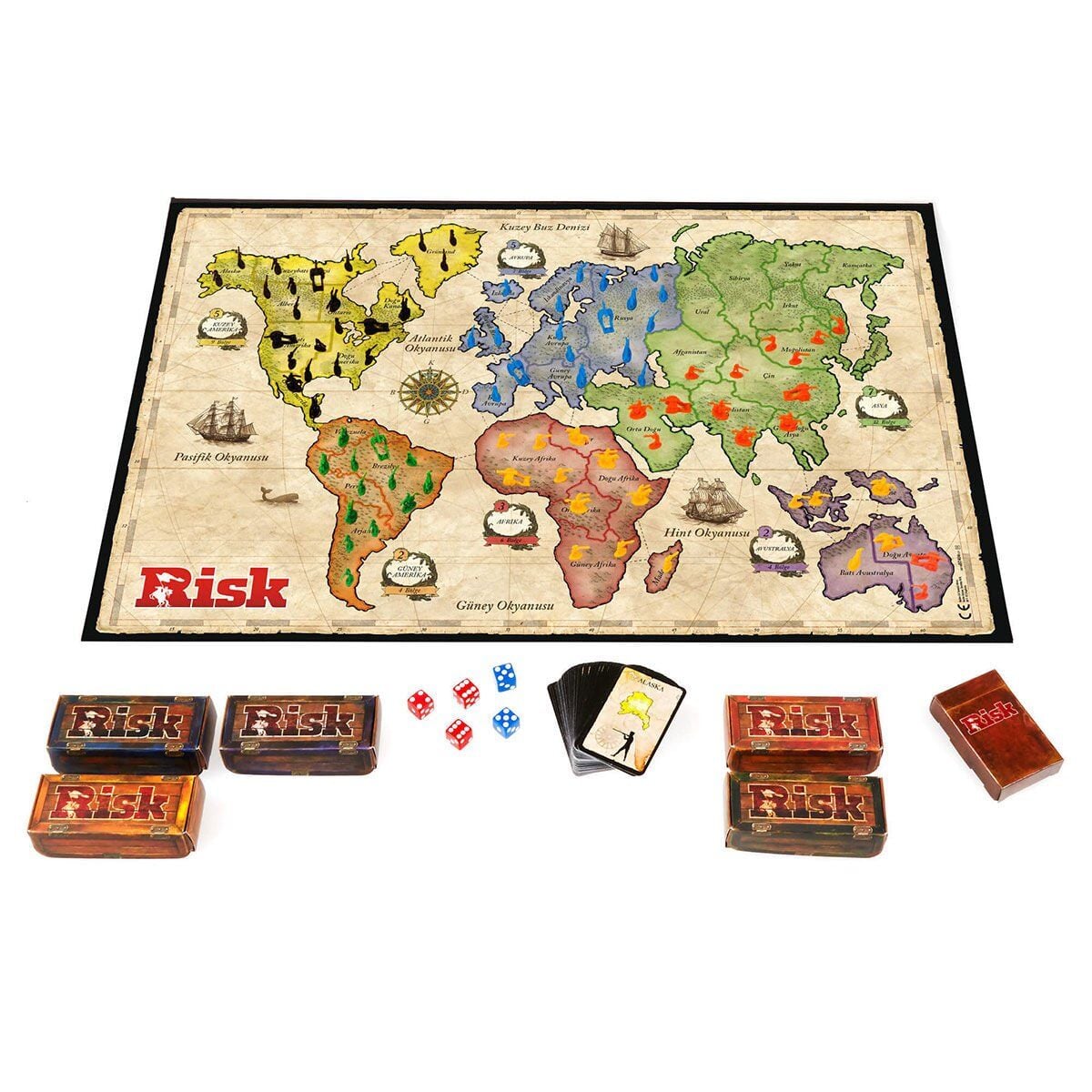 B7404 Hasbro Gaming - Risk +10 Yaş