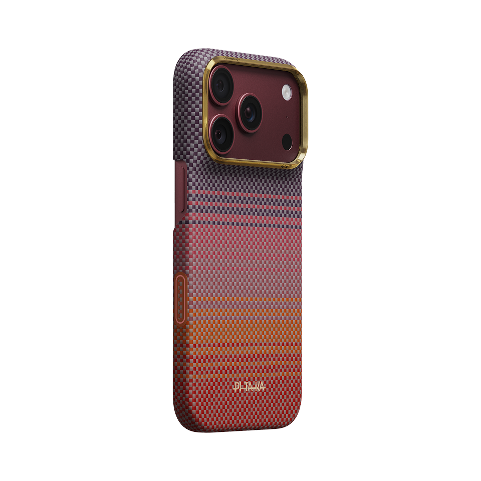 Iphone 18 Pro Karbon Kılıf Magsafe Uyumlu Aramid Fiber - Edge California Dream-02