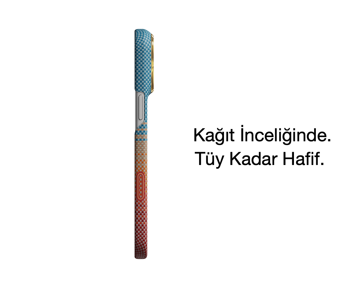Iphone 18 Pro Max Karbon Kılıf Magsafe Uyumlu Aramid Fiber - Edge California Dream-01