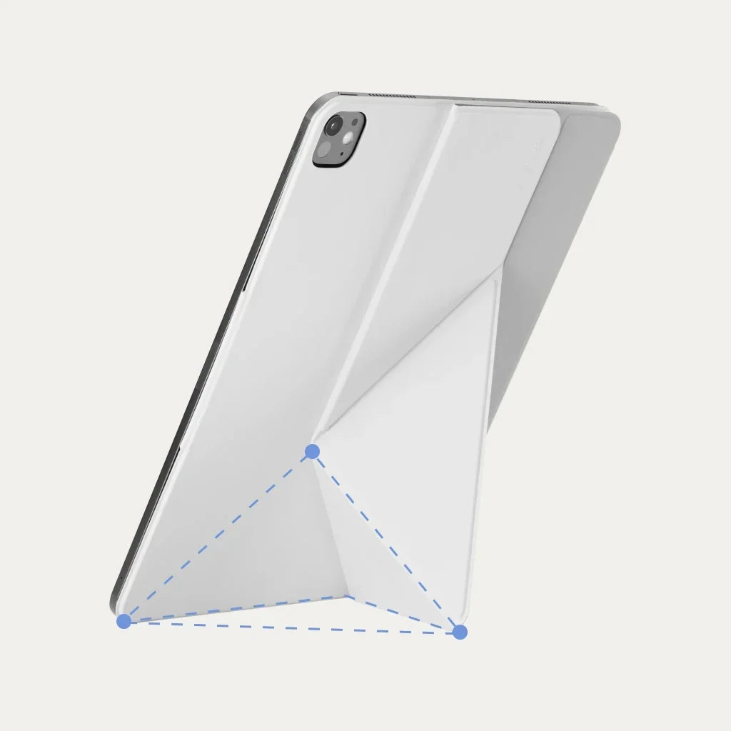 Ipad Pro 11 M5 / M4 Kılıf Folio 3 Beyaz, Kalem Bölmeli Standlı