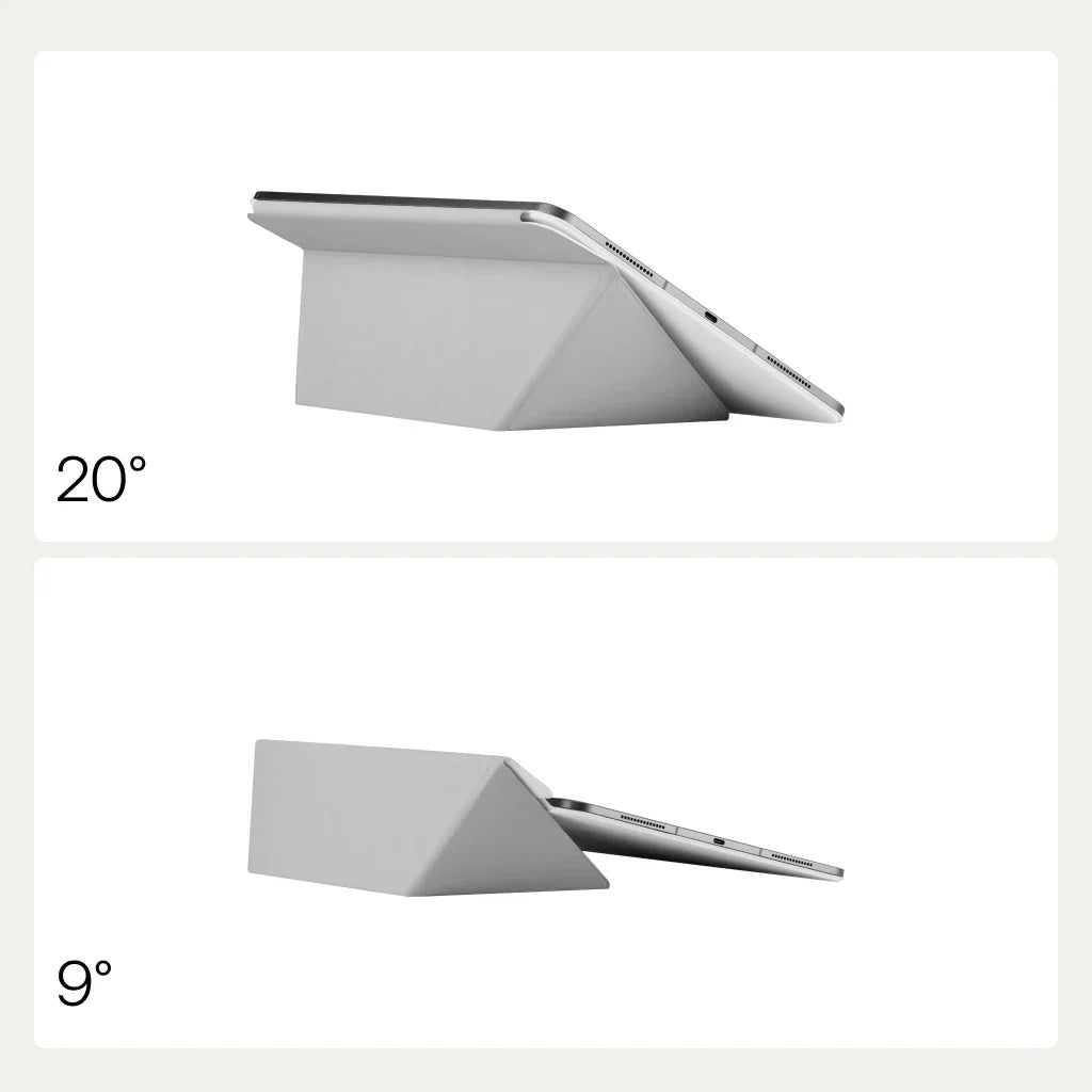 Ipad Pro 11 M5 / M4 Kılıf Folio 3 Beyaz, Kalem Bölmeli Standlı