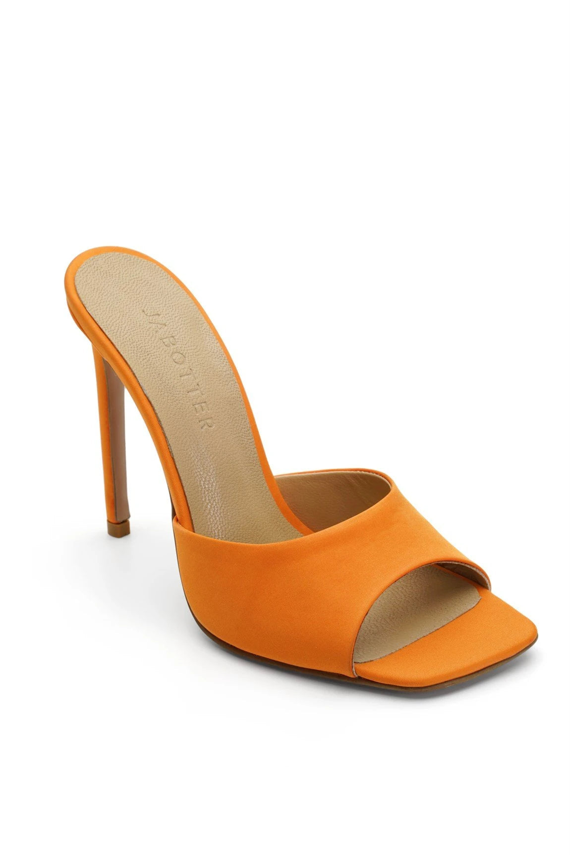 Malvina Saten 10 Cm Topuklu Terlik