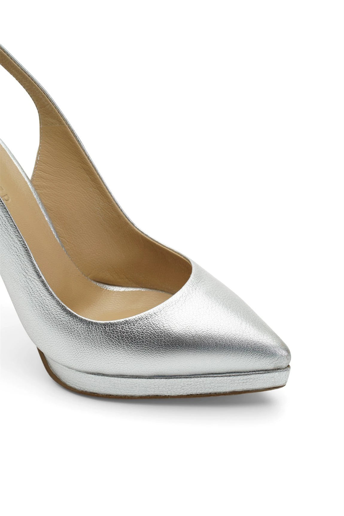 Tanya Deri 12 Cm Platform Topuklu Ayakkabı