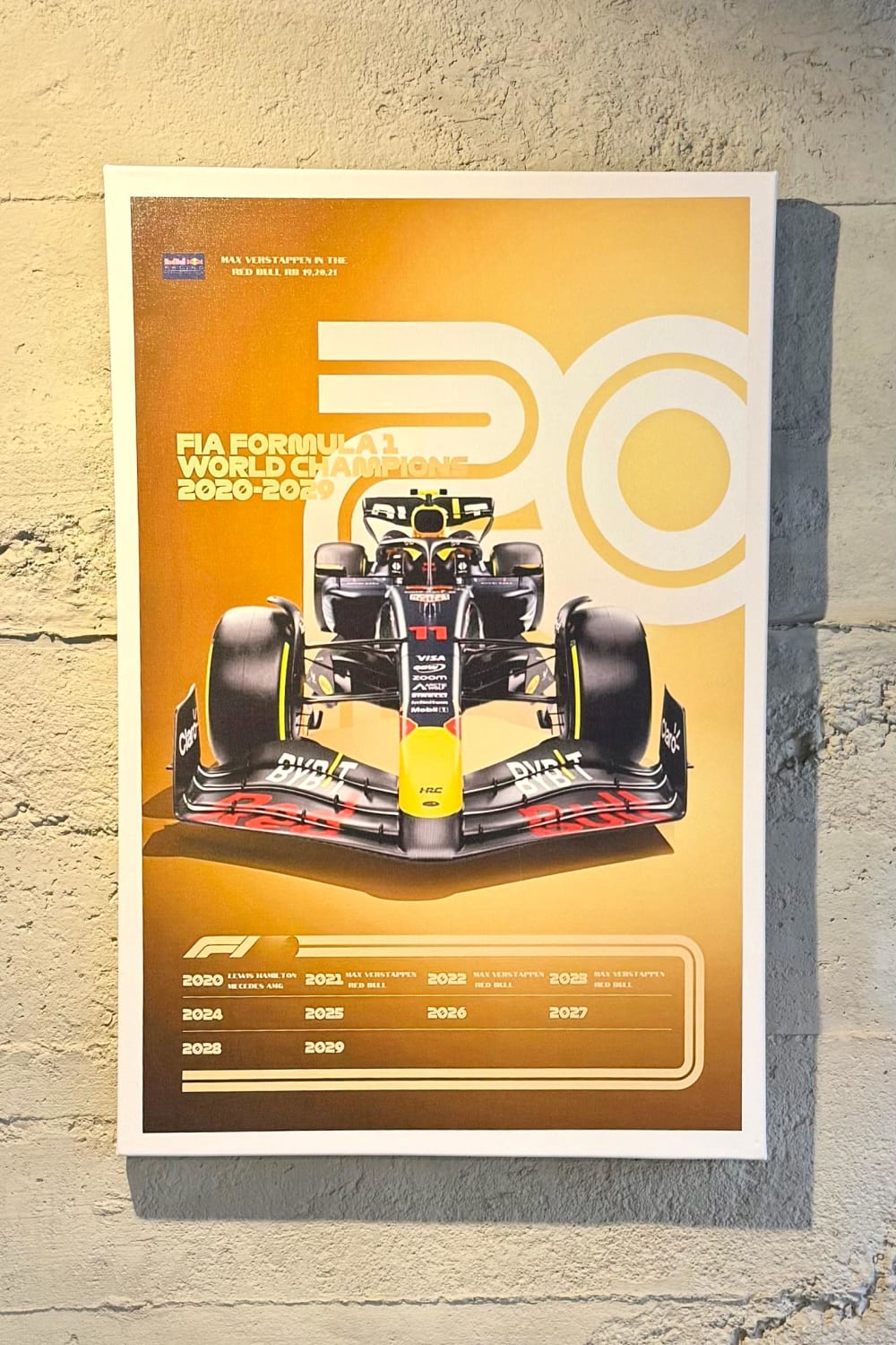 livingstore-F1 Poster-Duvar Dekorları-1-fleurdirect.live
