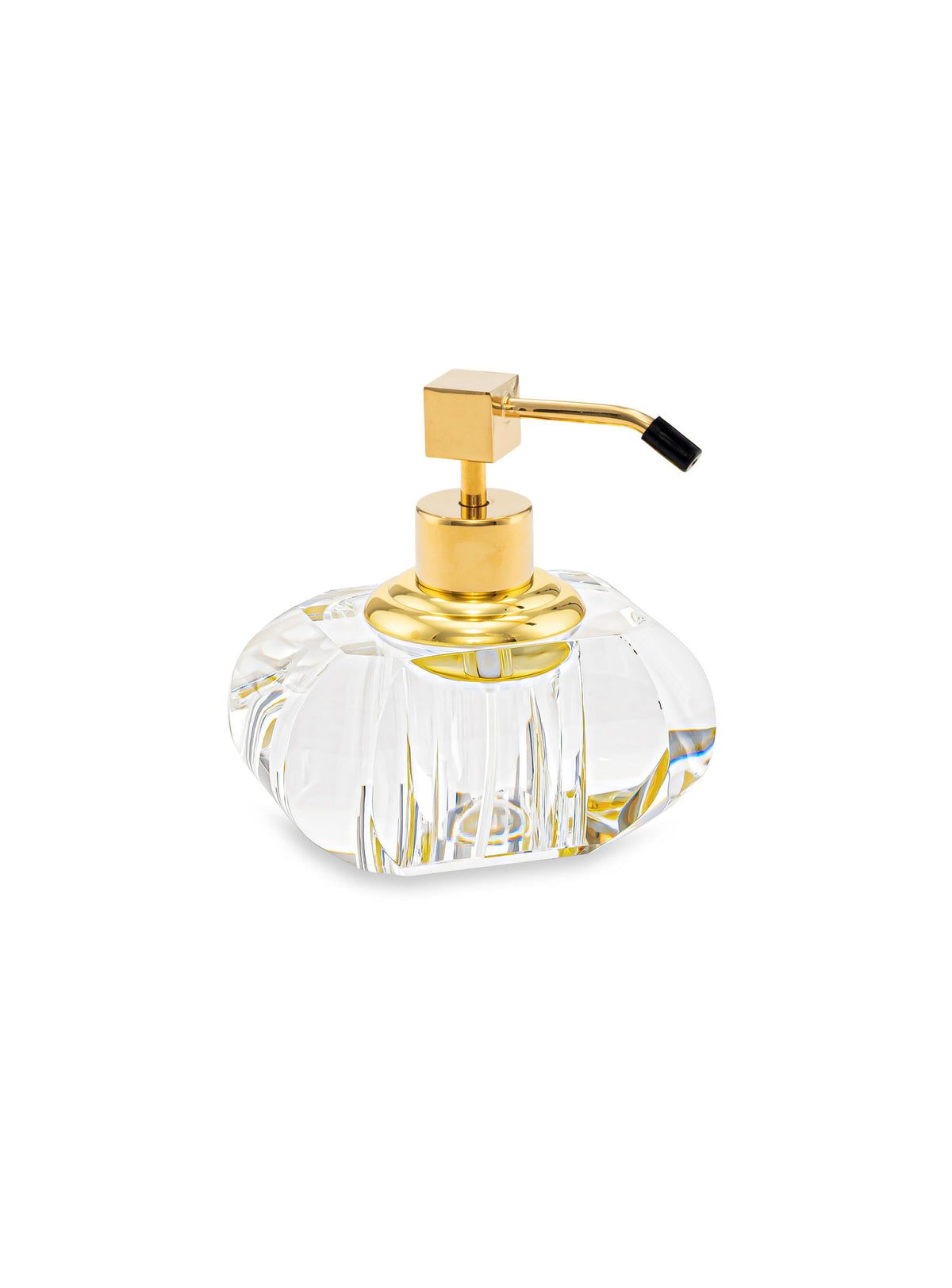 Memonza-Myra Kristal Banyo Core Set, 4 Parça, Gold-Banyo Düzenleyicileri-2-fleurdirect.live