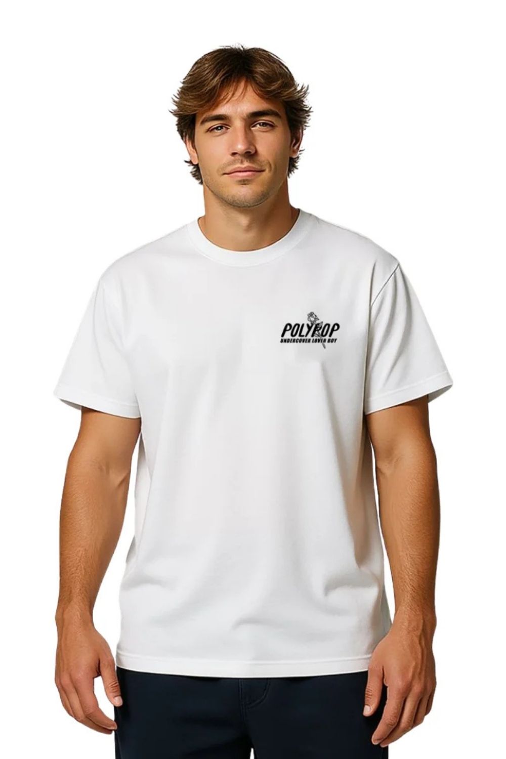 Undercover Lover Boy Boxy Fit Beyaz T-Shirt - 0