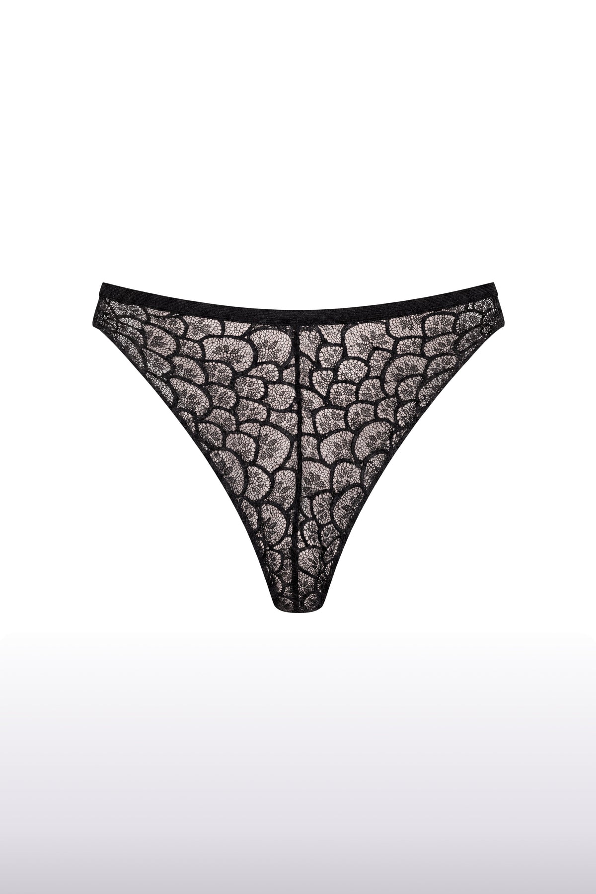 Ruby French Lace Panty Black - 0