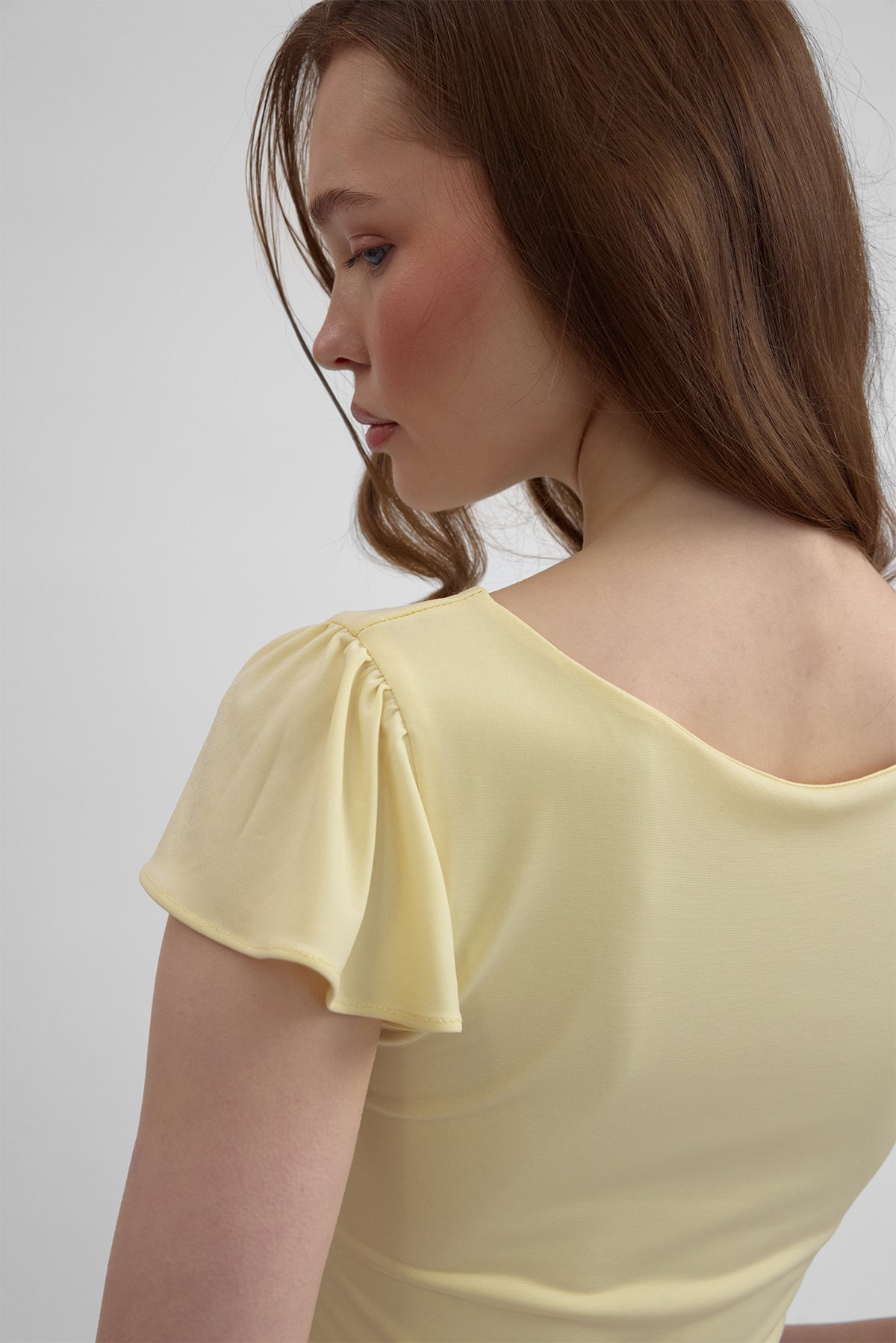 Destina Bluz Pastel Sarı - 7