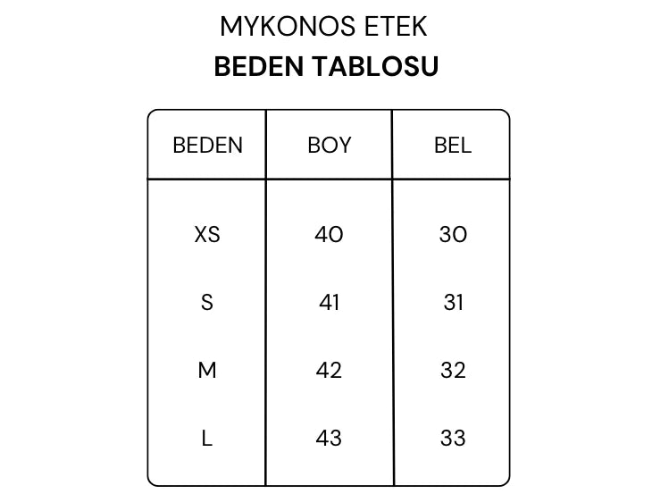 Mykonos Fırfırlı Etek - 6