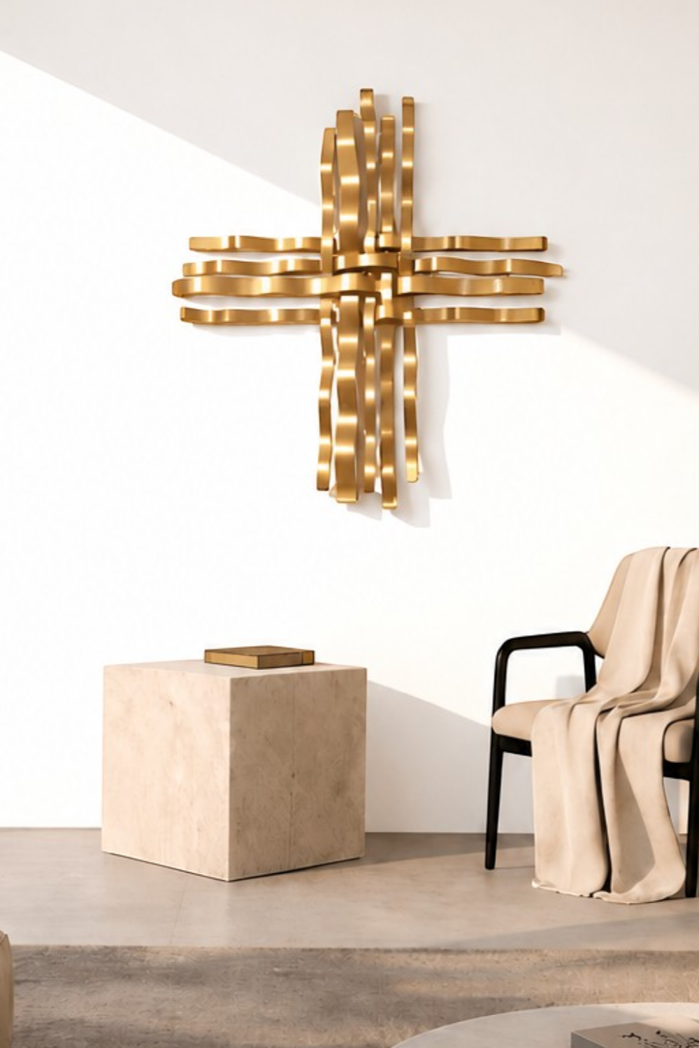 Bonmur Metal Duvar Dekoru - 110 x 110 cm - 0