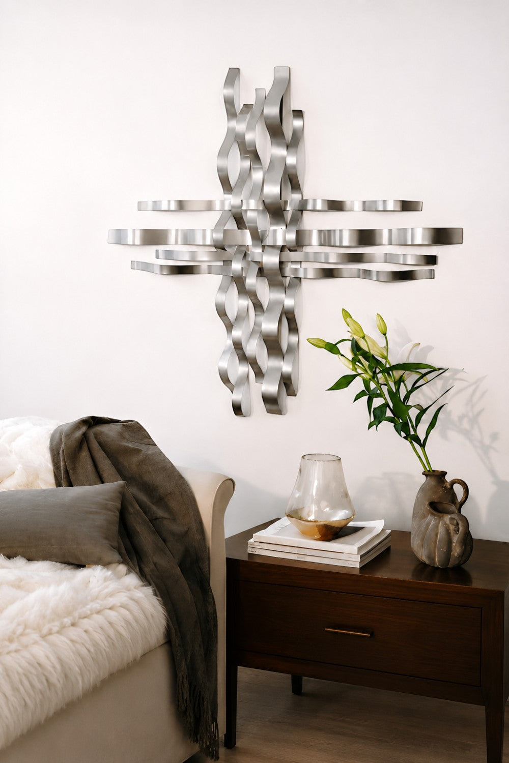 Bonmur Metal Duvar Dekoru - 110 x 110 cm - 13