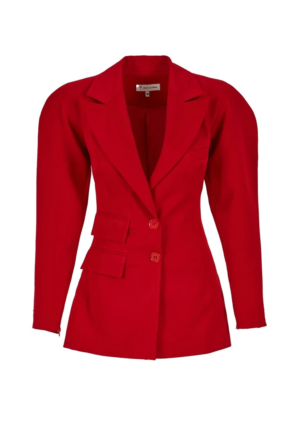Capella Blazer Ceket, KIRMIZI - 0