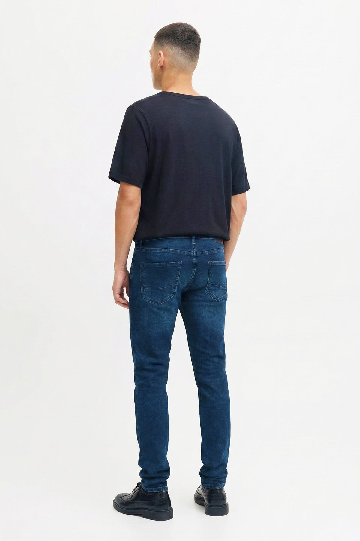 Comfort Fit Erkek Jean Pantolon, Mavi - 2