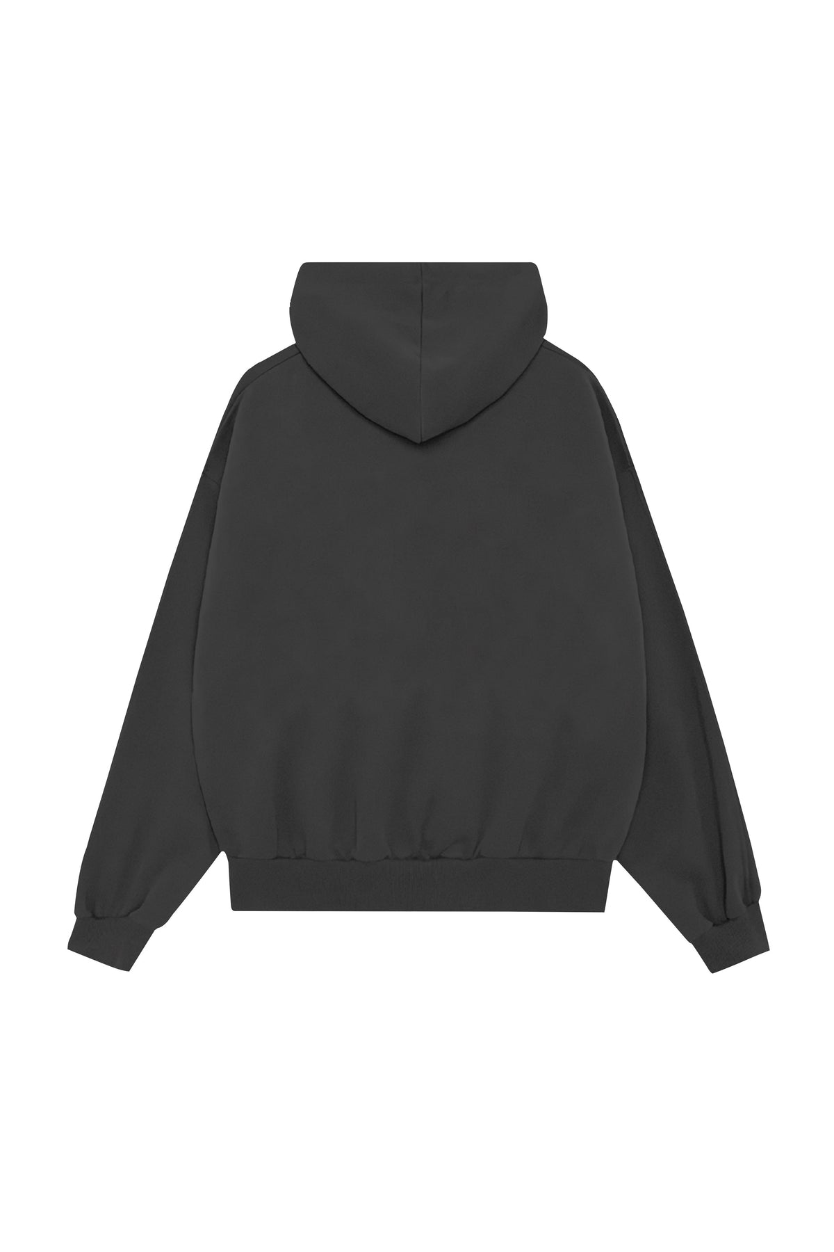 Kapüşonlu Logo Nakışlı Sweatshirt, Antrasit - 1