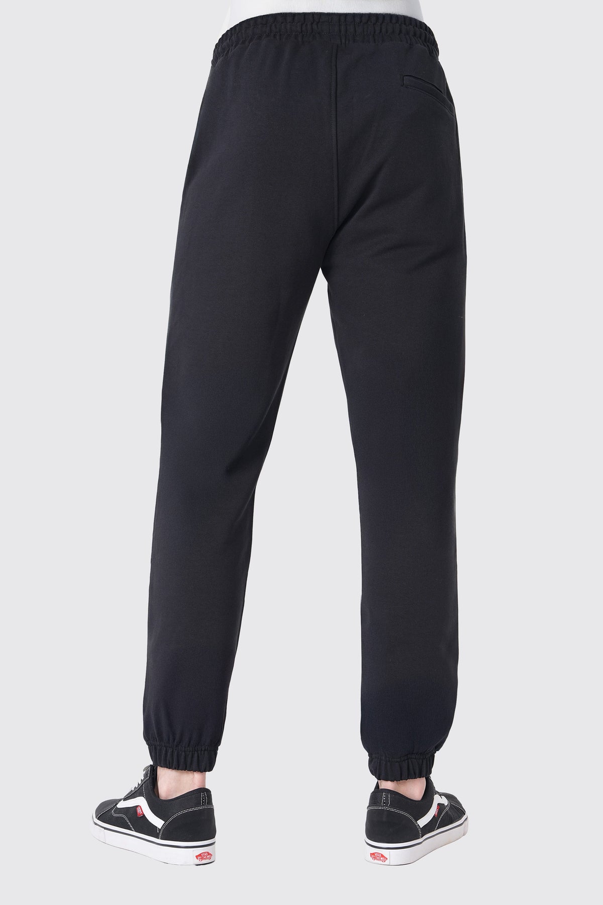 Erkek Jogger Eşofman Altı, Siyah - 4