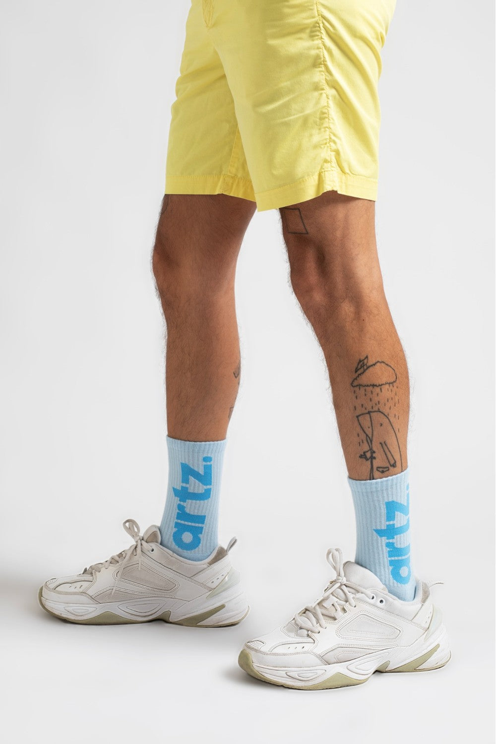 Essentials Blue & Lilac Lifestyle & Spor Havlu Taban Organik Pamuklu 2'li Çorap Seti - 2