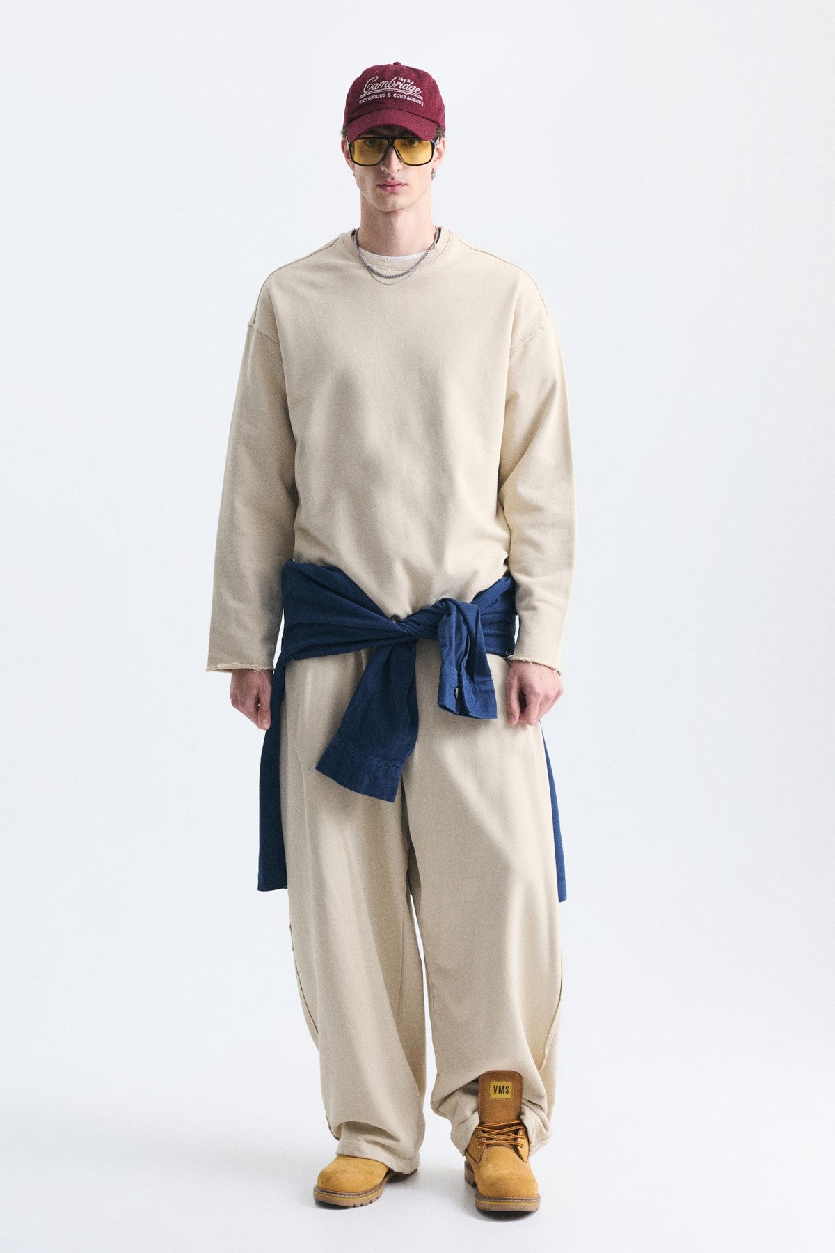 Dikiş Detaylı Oversize Sweatshirt
