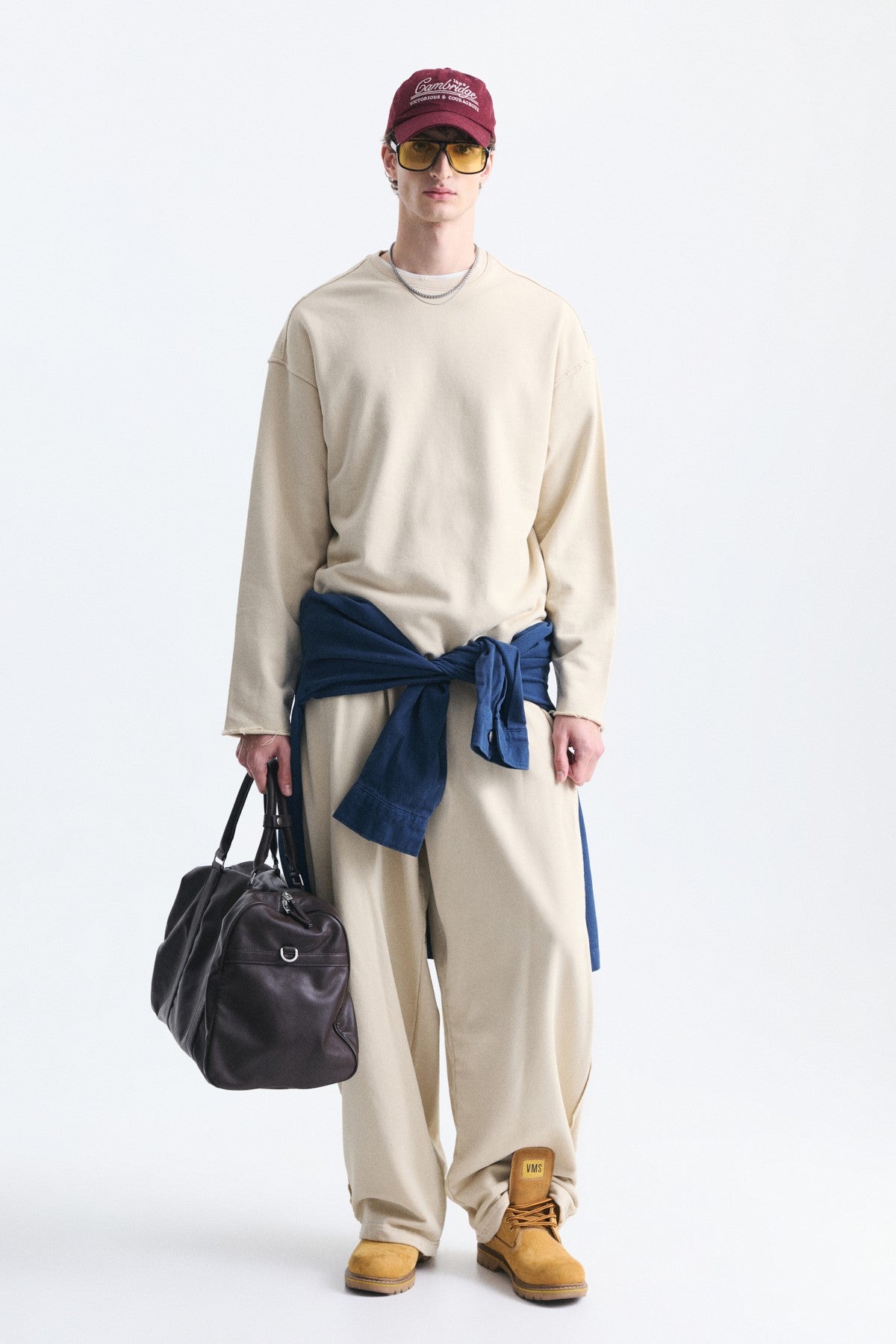 Dikiş Detaylı Oversize Sweatshirt