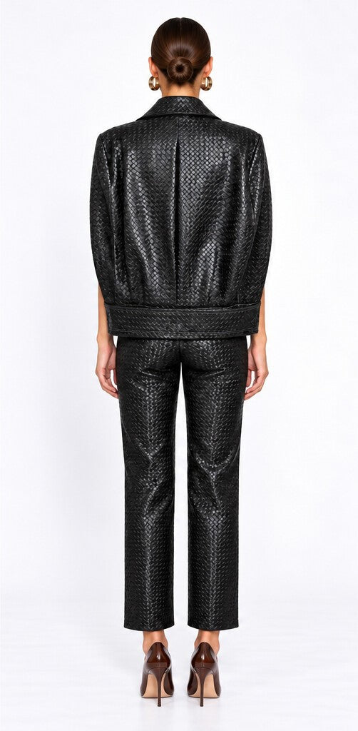 Woven Cape Jacket