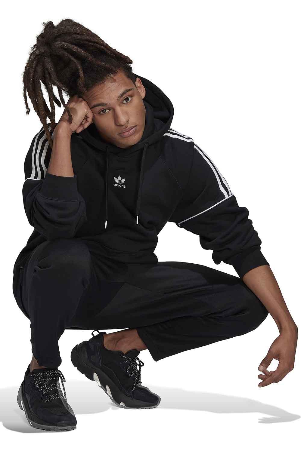 Adidas-Tiboa ESS Hoodie Black-Sweatshirts & Hoodies-6-fleurdirect.live