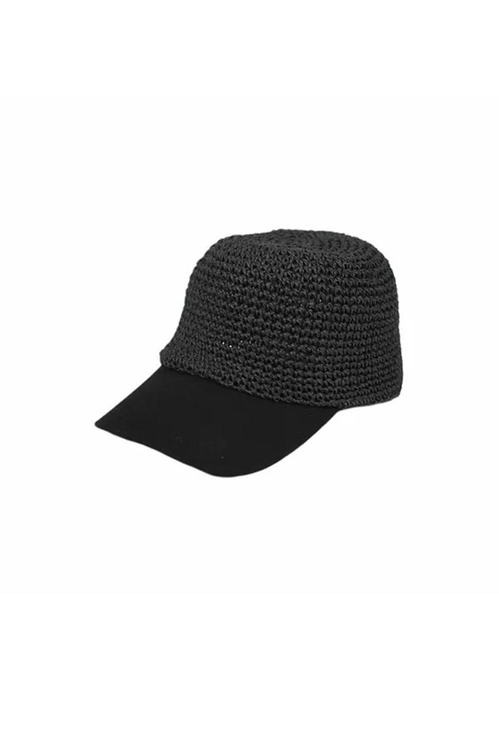 Amour Et Naturel-Baseball Cap Siyah-Şapka-1-fleurdirect.live