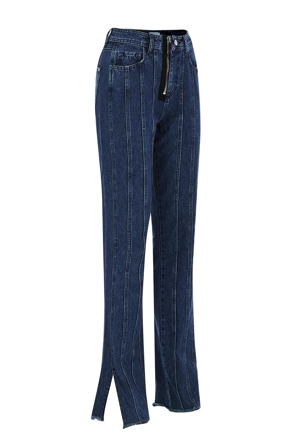 Certain-Brooklyn Jean Light Navy Wash-Kot Pantolon-11-fleurdirect.live