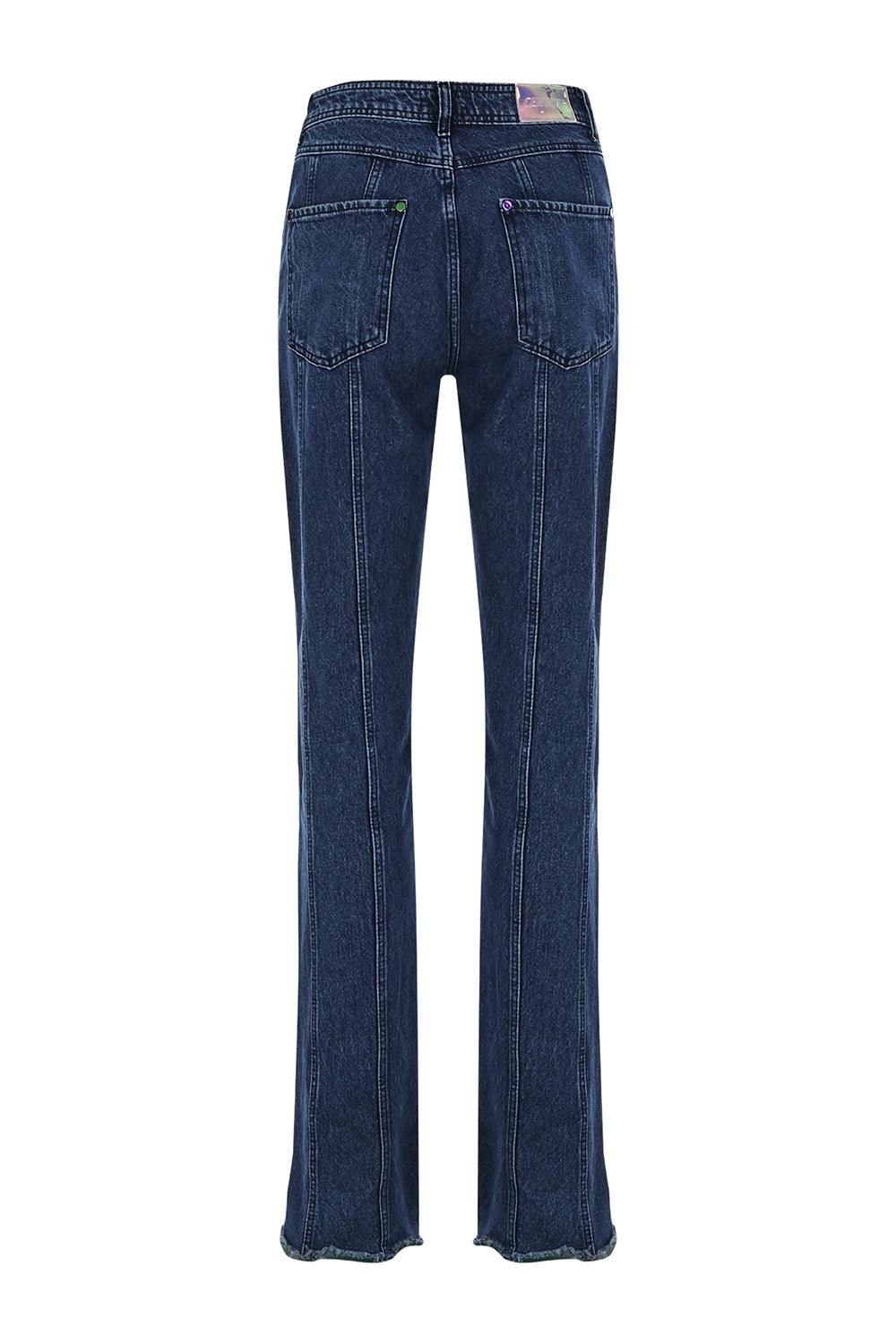 Certain-Brooklyn Jean Light Navy Wash-Kot Pantolon-12-fleurdirect.live