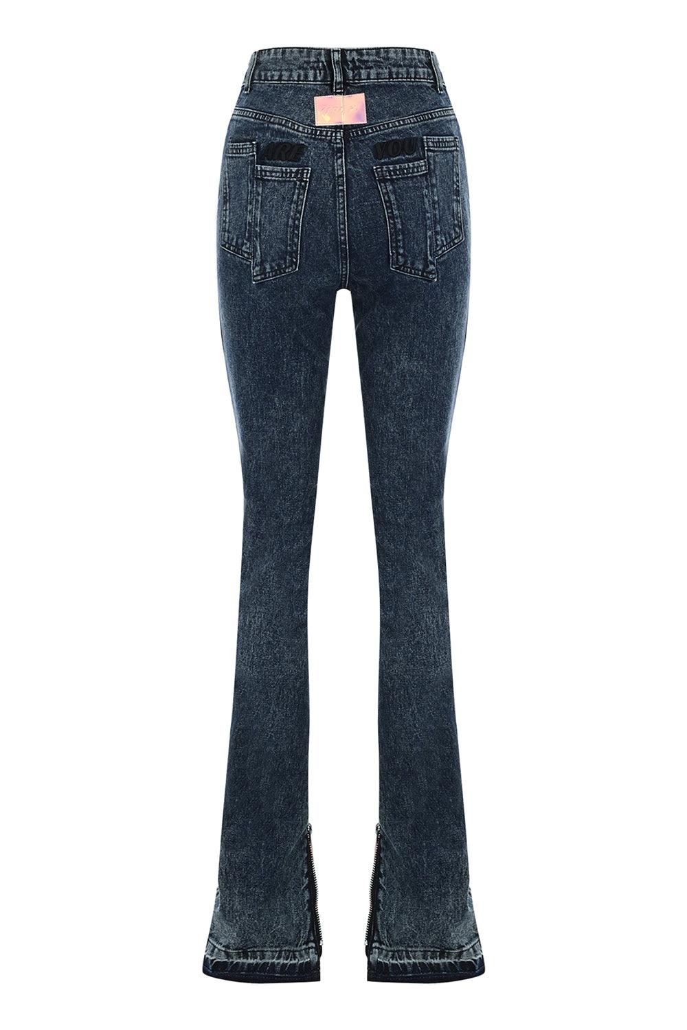 Certain-Chelsea Jean Dark Navy Wash-Kot Pantolon-12-fleurdirect.live