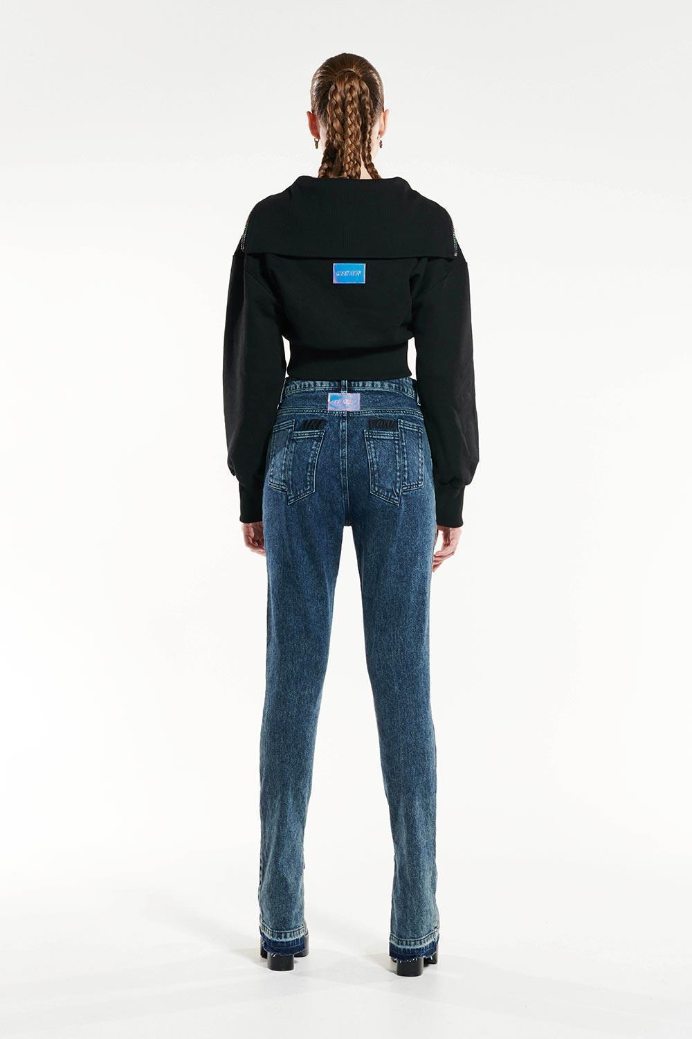 Certain-Chelsea Jean Dark Navy Wash-Kot Pantolon-3-fleurdirect.live