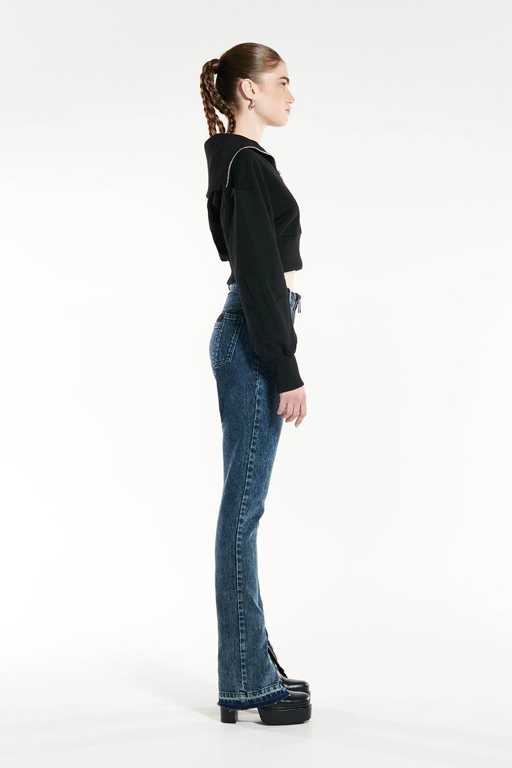 Certain-Chelsea Jean Dark Navy Wash-Kot Pantolon-4-fleurdirect.live