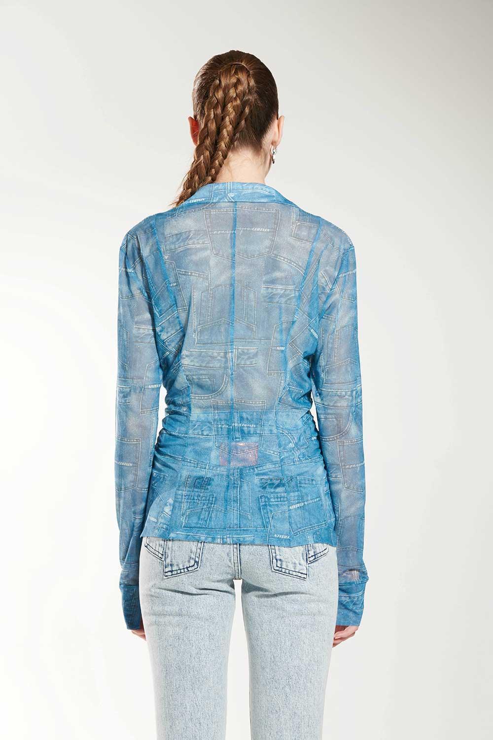 Certain-Patchwork Print Shirt-Gömlek-4-fleurdirect.live