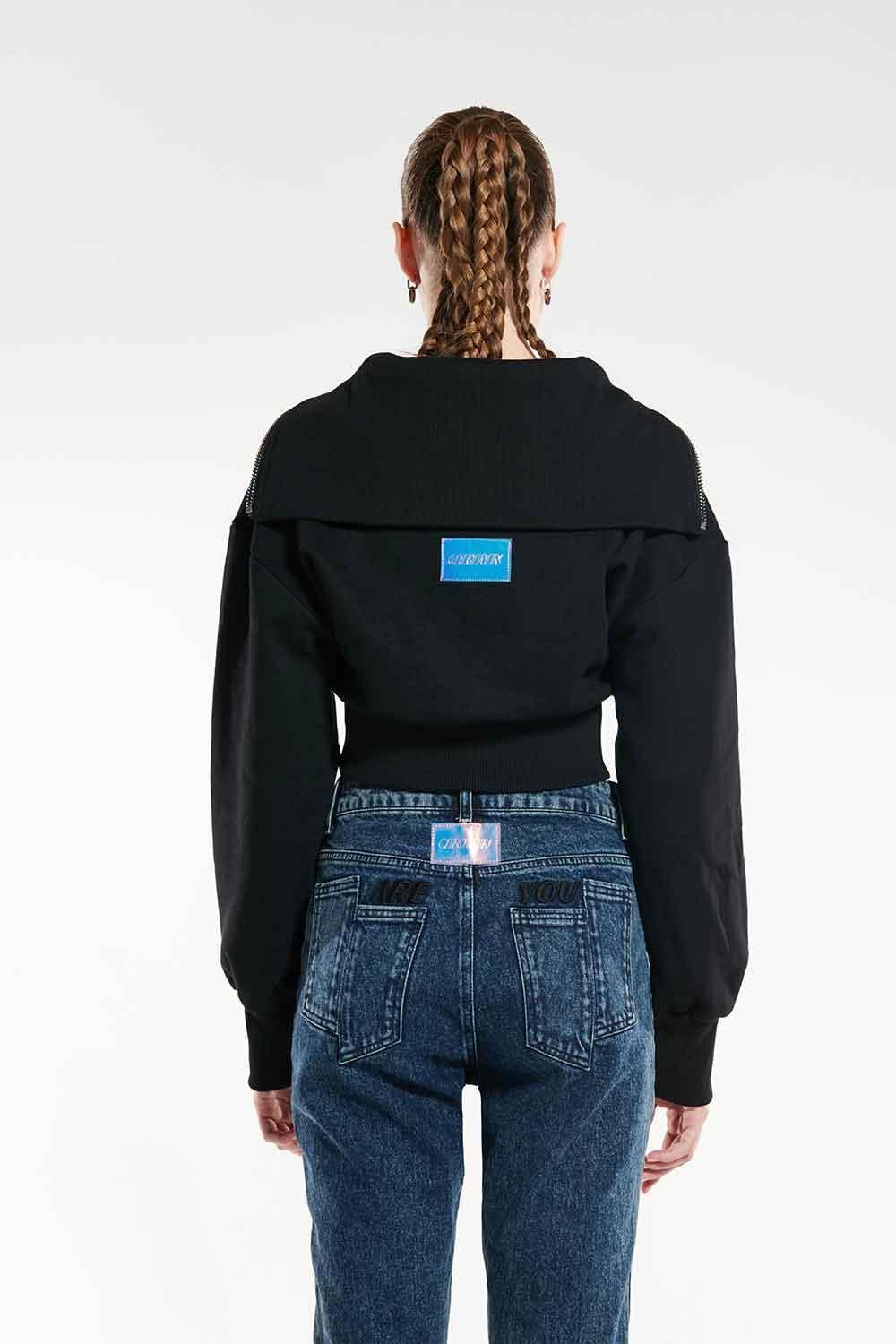 Certain-Zip Sweatshırt-Sweatshirts & Hoodies-4-fleurdirect.live