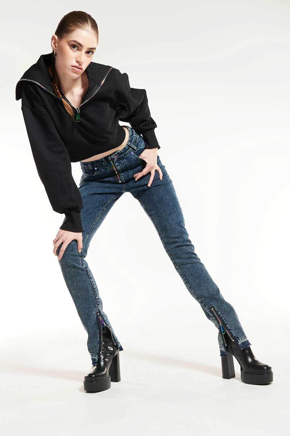 Certain-Zip Sweatshırt-Sweatshirts & Hoodies-5-fleurdirect.live