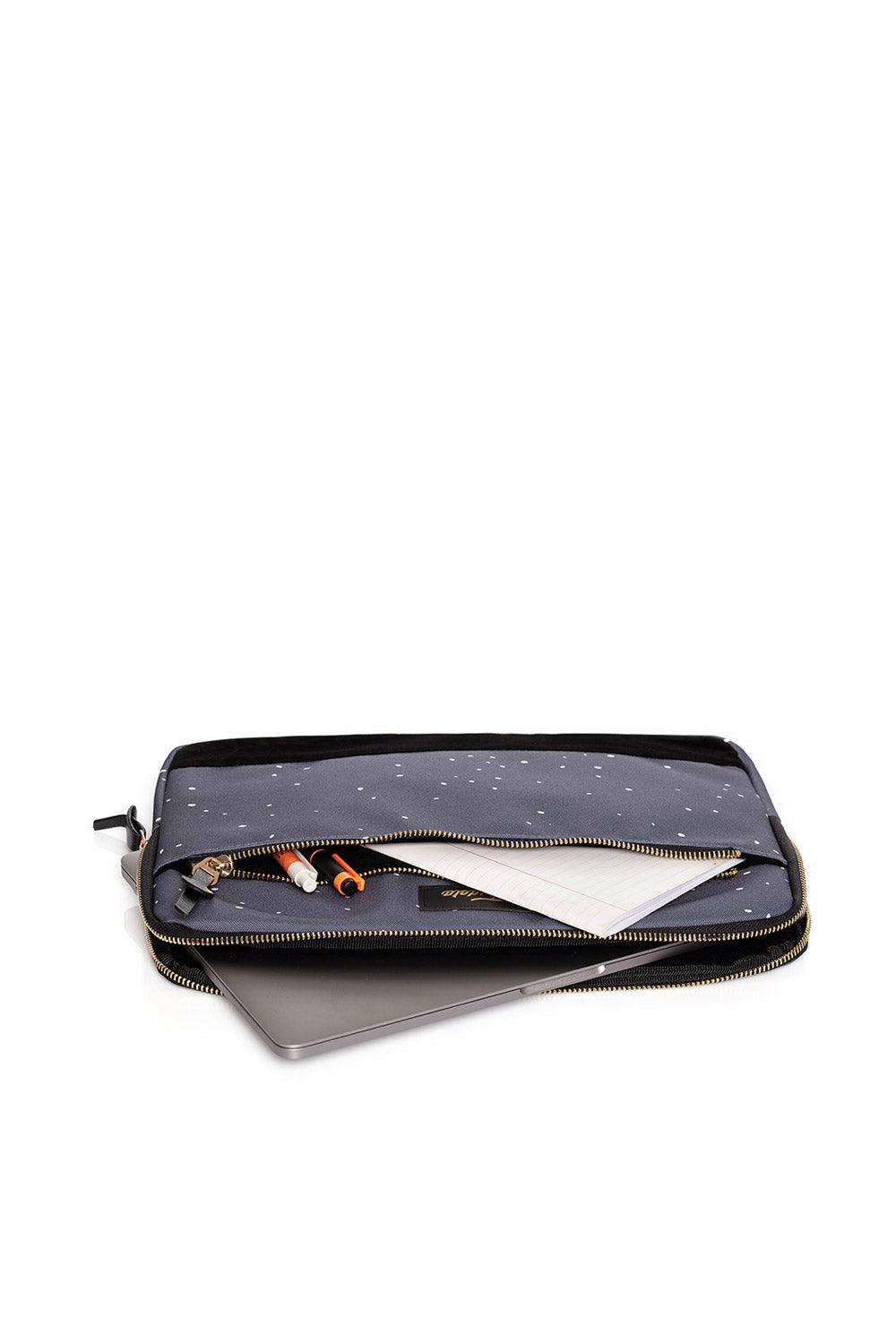 Fudela-Fudela 13-14 Inch Dark Blue Paints Macbook- Laptop Bag-Laptop Çantası-3-fleurdirect.live