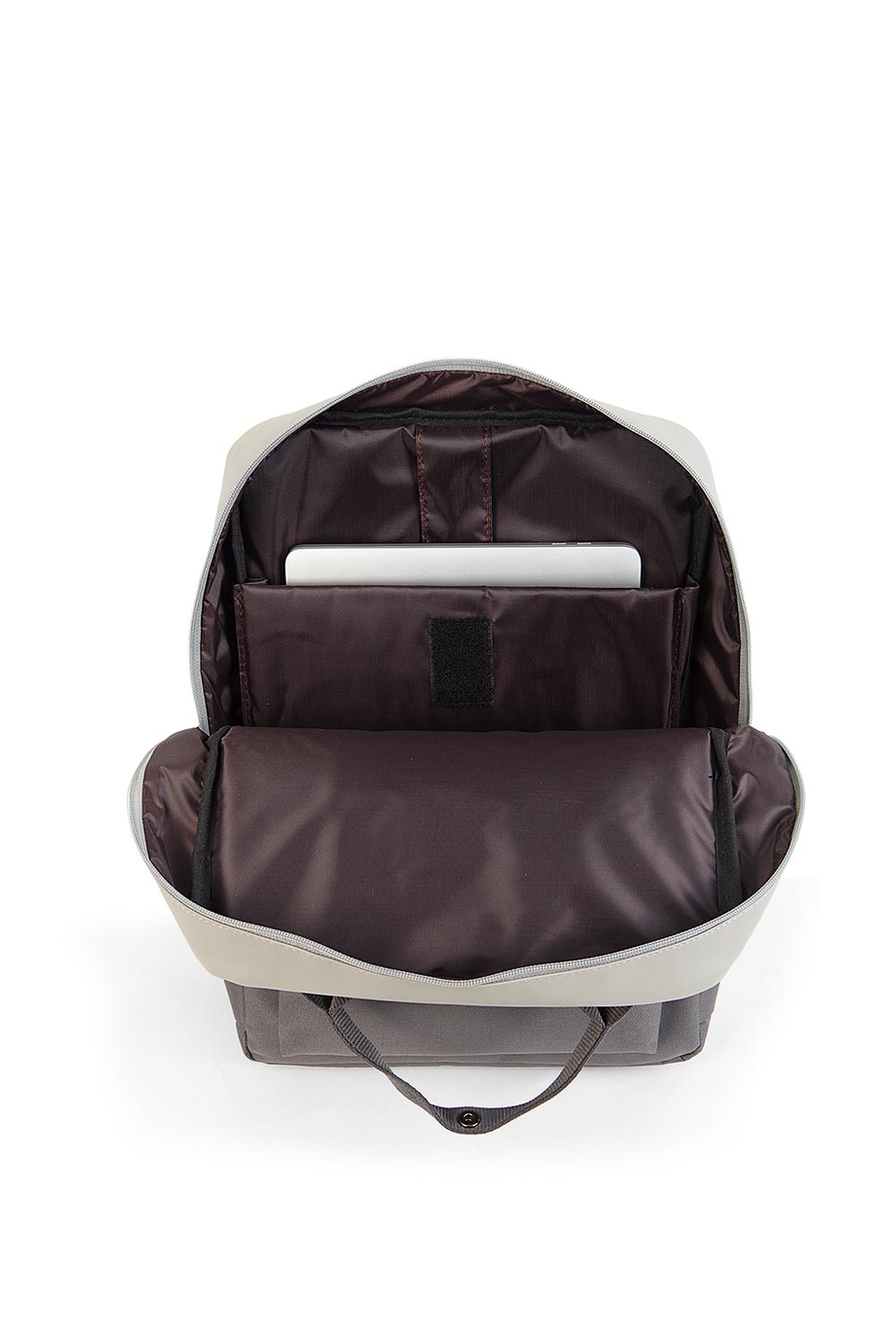 Fudela-Viona Gri Sırt Çantası-Sırt Çantası-3-fleurdirect.live
