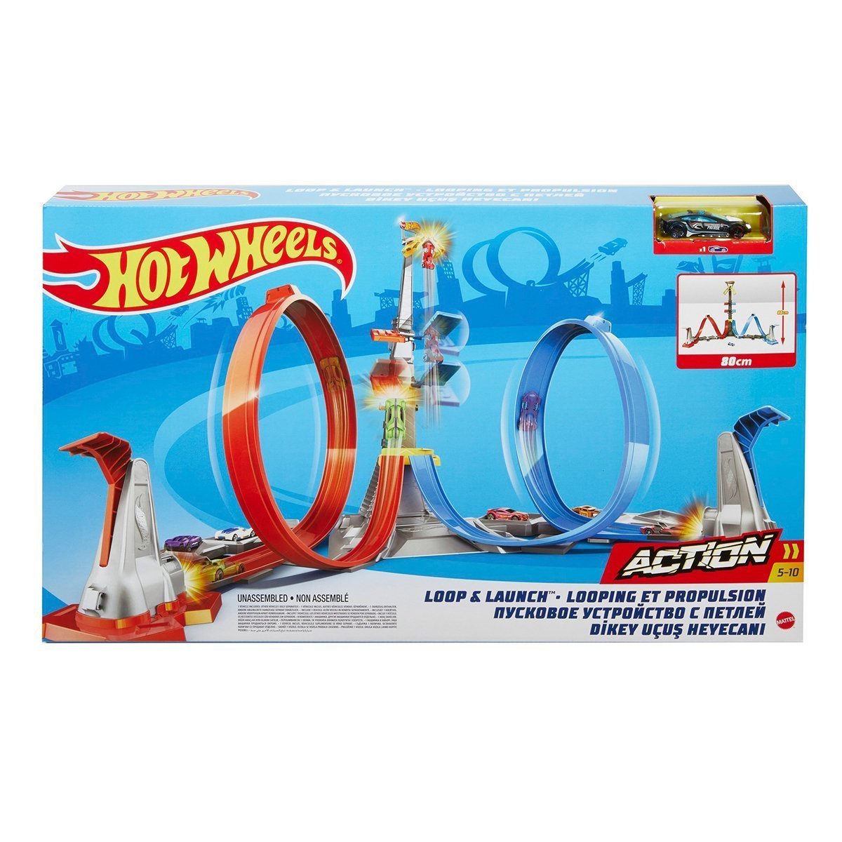 Hot Wheels-Dikey Uçuş Heyecan Yarış Seti-Oyuncak Araçlar ve Setleri-1-fleurdirect.live