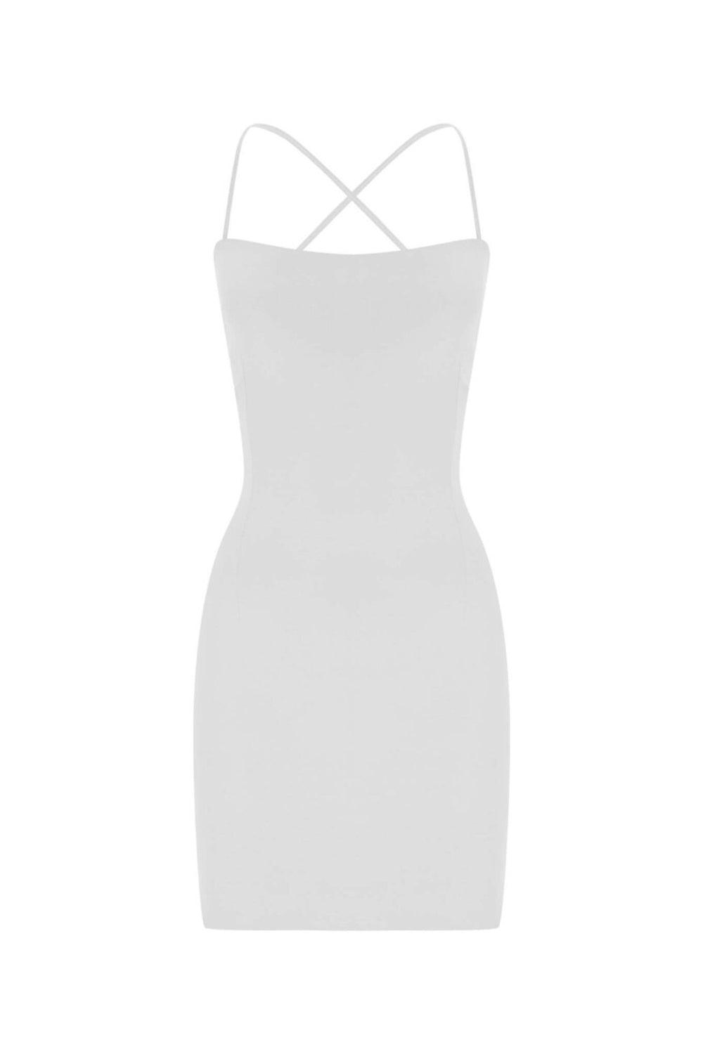 Iquoniq-Garnet In White-Elbise-1-fleurdirect.live