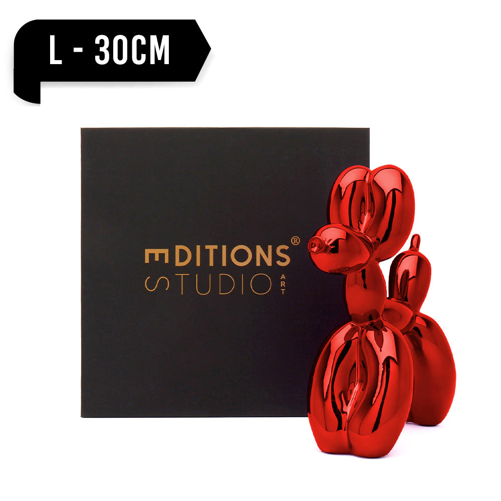 Jeff Koons-Jeff Koons Balloon Dog (Large) Red-Biblo-1-fleurdirect.live