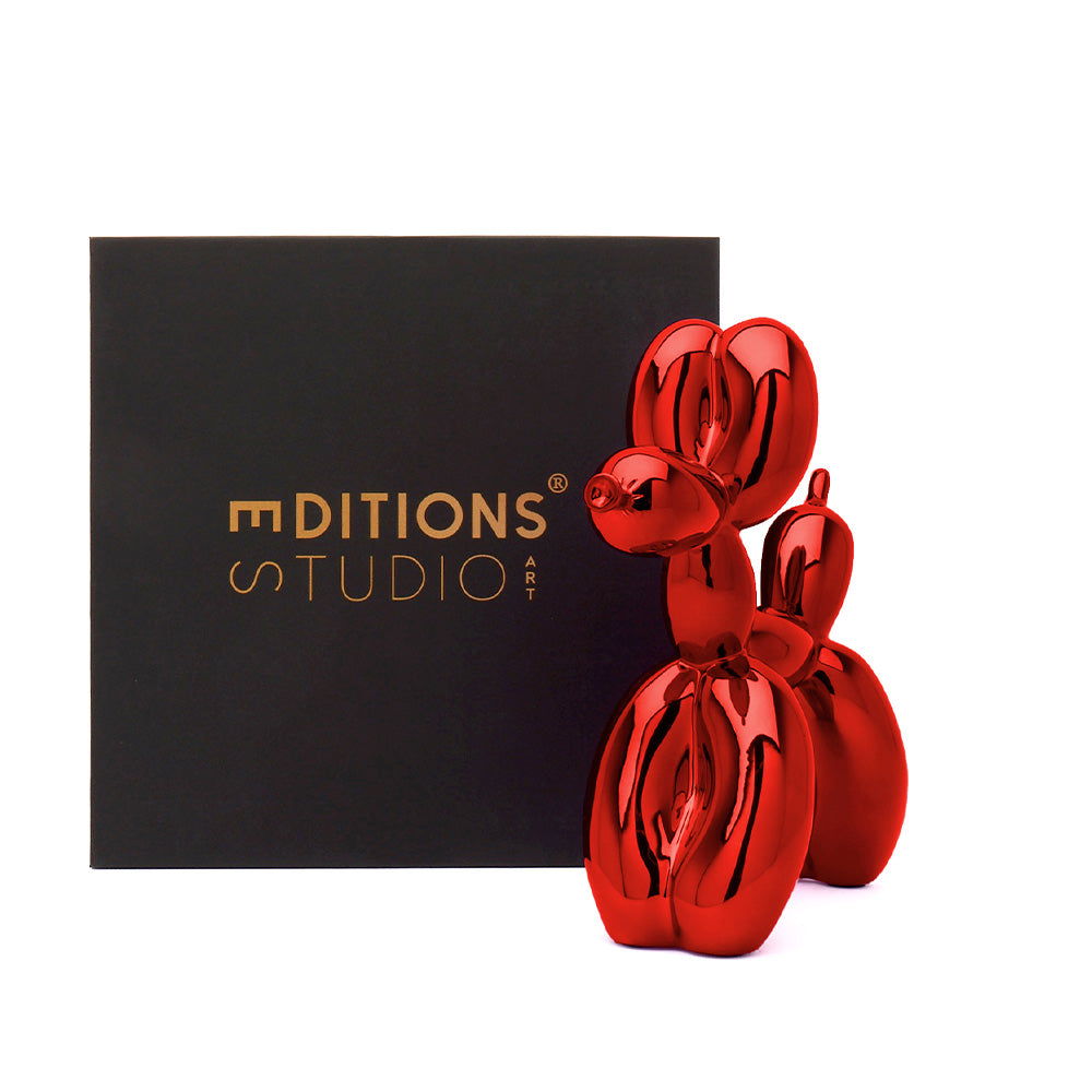 Jeff Koons-Jeff Koons Balloon Dog (Large) Red-Biblo-6-fleurdirect.live