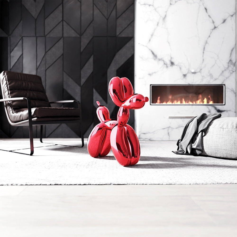 Jeff Koons-Jeff Koons Balloon Dog (Large) Red-Biblo-7-fleurdirect.live
