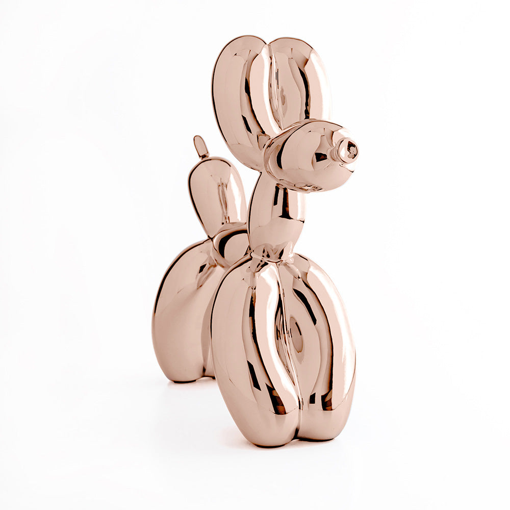 Jeff Koons-Jeff Koons Balloon Dog (Large) Rose Gold-Biblo-4-fleurdirect.live
