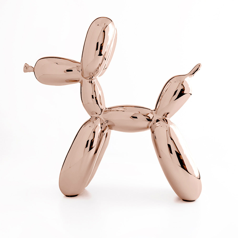 Jeff Koons-Jeff Koons Balloon Dog (Large) Rose Gold-Biblo-5-fleurdirect.live