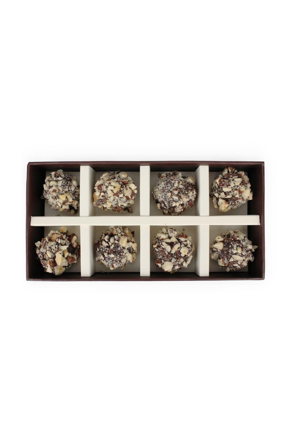 Juliette Artisan Chocolatier-Fındık Dolgulu Bitter Çikolatalı Vegan Truffle 200 g.-Çikolata-2-fleurdirect.live