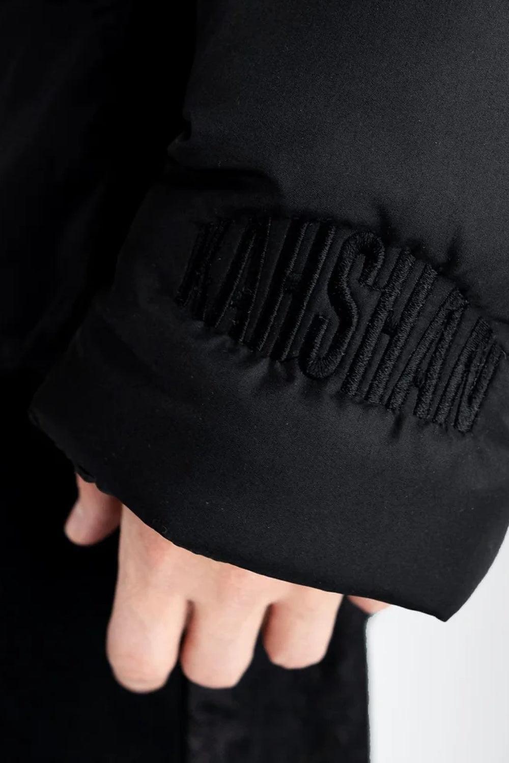Kahshan-Black 'Puffart' Padded Puffer Jacket-Mont-5-fleurdirect.live