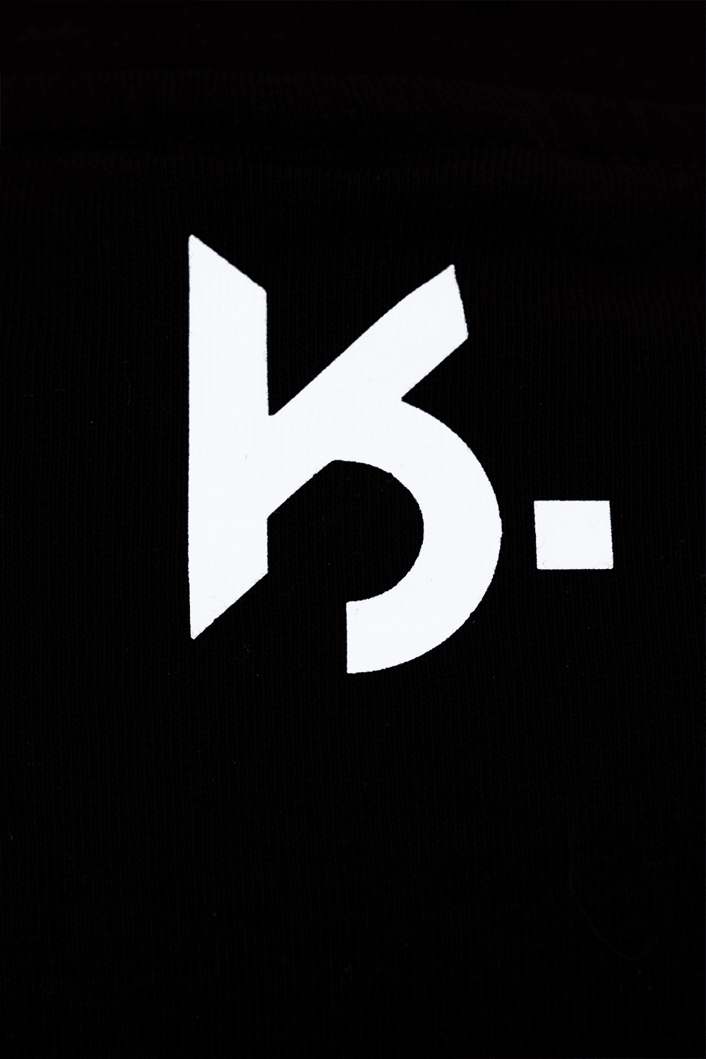 Kahshan-T-shirt Signature Basic Siyah-T-Shirts-6-fleurdirect.live
